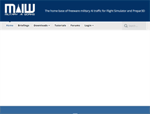 Tablet Screenshot of militaryaiworks.com